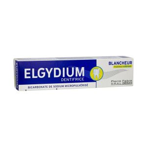 ELGYDIUM DENTIFRICE BLANCHEUR FRAICHEUR CITRON TUBE DE 75 ML
