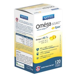 Natesis Omega source - 120 caps à 503 mg