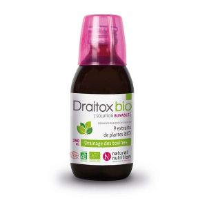 Natural Nutrition - Draitox Buvable BIO : Détox - 250 ml