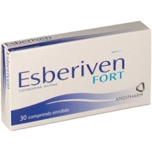 ESBERIVEN FORT COMPRIME ENROBE B/60