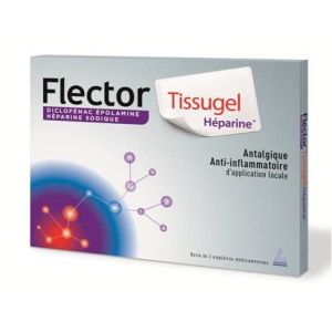 Flector Tissugel Heparine 1 G/40 000 Ui Pour 100 G Emplatre Medicamenteux B/3