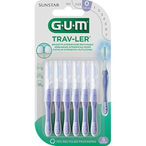 Gum Brossettes Trav-Ler 1312 0,6Mm 4+2