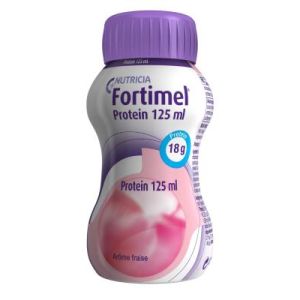 Fortimel Protein Nutriton Orale Liquide De Type Lactee Fraise Bouteille 125 Ml 4