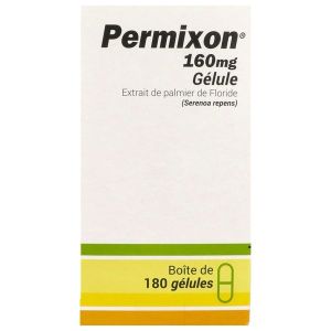 Permixon 160 Mg (Extrait Lipido Sterolique De Serenoa Repens) Gelules Sous Plaquettes Thermoformees B/180