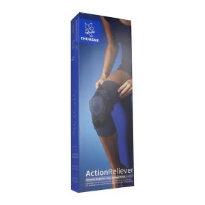 ACTIONRELIEVER Genouillère de décharge pour traitement de la gonarthrose médiale ou latérale, droit, taille 4, unité
