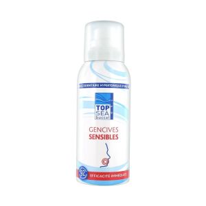 TOP SEA BUCCAL GENCIVES SENSIBLES Gel buccodentaire hypertonique d'eau de mer, fl 75 ml