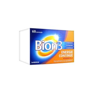 BION 3 ENERGIE CONTINUE BOITE DE 60 COMPRIMES