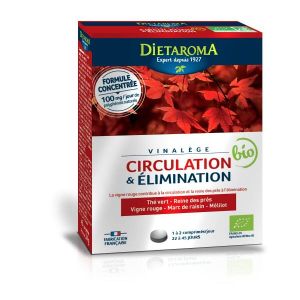 Dietaroma Vinalège, circulation & élimination BIO - 45 comprimés