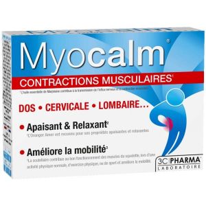 3C Pharma Myocalm - boîte 30 comprimés