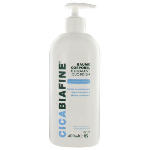 Cicabiafine Baume Hydratant Corporel Quotidien (Soin Quotidien Pour Peaux Tres Seches) Bouteille 400 Ml 1