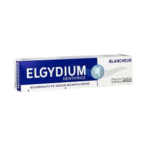Elgydium Blancheur Nouvelle Formule / Nouvelle Charte Dentifrice Tube 75 Ml 1