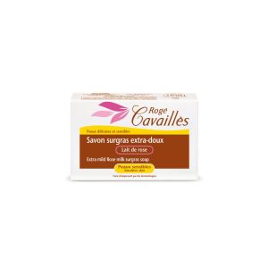 ROGE CAVAILLES SAVON SURGRAS EXTRA DOUX LAIT DE ROSE 150 G