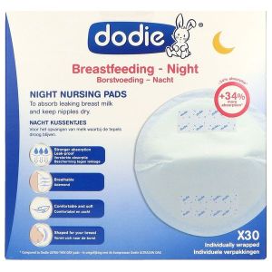 DODIE ALLAITEMENT COUSSINET D'ALLAITEMENT Coussinet d'allaitement nuit, sous pochette individuelle, bt 30