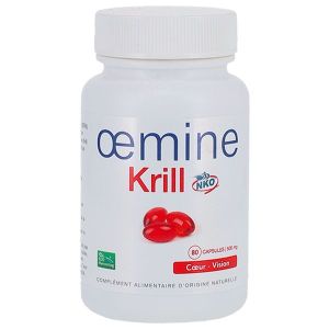 OEMINE KRILL CAPSULE PILULIER 80