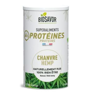 Biosavor Protéines de Chanvre 64% BIO - 400 g
