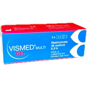 Vismed Gel Multi Collyre Flacon 15 Ml Bt 1