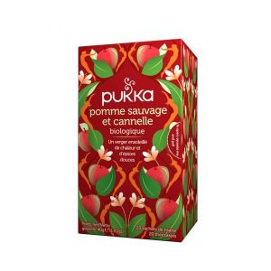 Pukka Infusion Pomme sauvage, cannelle & gingembre (Wild Apple) BIO - 20 sachets