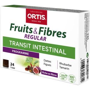 Ortis Fruits & fibres regular - 24 cubes