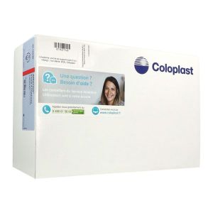 ALTERNA PLUS URO FINE Poche Maxi vidangeable, système 2 pièces, transparente, diamètre de l'anneau 50 mm (ref. 142280), bt 30