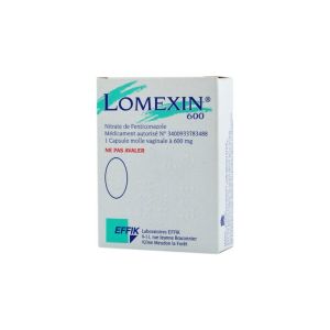 Lomexin 600 Mg (Nitrate De Fenticonazole) Capsule Molle Vaginale