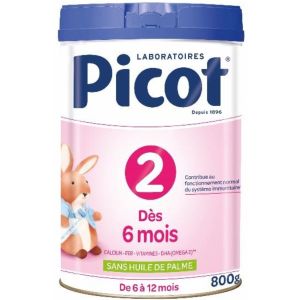 Picot lait 6-12mois 800g