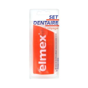 Elmex Set Dentaire(1 Brosse Dent+2 Dentifrices) 12 Ml 1