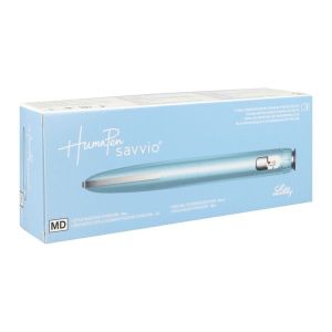 Humapen Savvio Stylo Injecteur Avec Aiguilles A Cartouche Prerempts Bleu 1