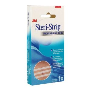 STERISTRIP Bandelette adhésive pour suture, stérile, 6 mm x 75 mm (ref. 1541), bt 3 bandelettes
