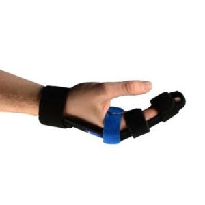 Thuasne Digi Immo - Attelle D'Immobilisation Poignet/Doigt - Ambidextre 19-22 Cm Noir T4 1