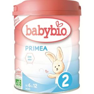 Babybio Lait 2ème âge Babybio Primea à partir de 6 mois BIO - 800 g