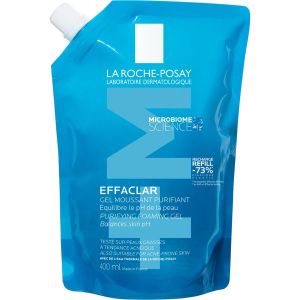 EFFACLAR GEL MOUSSANT ECO-RECHARGE FL POMPE 400 ML 1