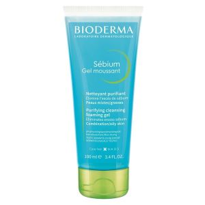 Gel Moussant Nettoyant Purifiant 100Ml Sebium Bioderma
