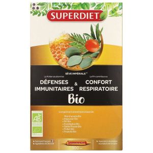 Superdiet Sève impériale Bio - 20 ampoules