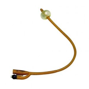 Folatex® - Boîte de 1 sonde foley femme droite cylindrique, ballonnet 15ml, valve luer - CH22  Référence: HF3122