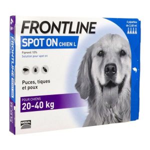 Frontline Spot On Chien L (Pipette A Embout Secable) 2,68 Ml 4