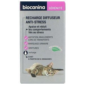Biocanina Recharge Diffuseur Anti-Stress Chat 45 ml