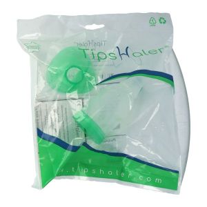 TIPSHALER CHAMBRE D'INHALATION + MASQUE ORHAL PEDIATRIQUE Chambre d'inhalation avec masque pédiatrique cloisonné OrHal, unité