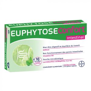 Euphytose Confort Intestinal gélules - Equilibre du transit