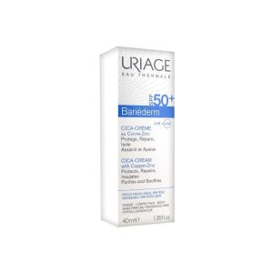 Bariederm Cica Spf50+ Creme Reparatrice Tube 40 Ml 1