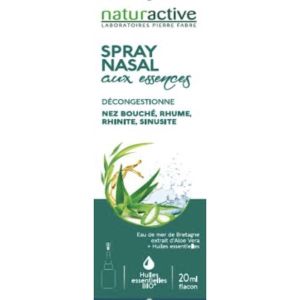 NATURACTIVE SPRAY NASAL AUX ESSENCES Spray nasal aux essences, spray 20 ml