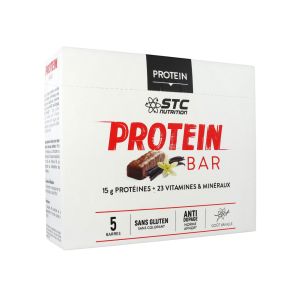 STC Nutrition Protein Bar Vanille - étui de 5 barres
