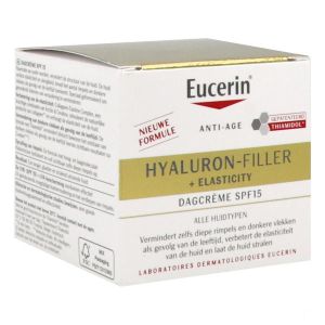 Eucerin Hyaluron-Filler+ Elasticity Soin De Jour Spf15 Creme Pot 50 Ml 1