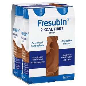 FRESUBIN 2 KCAL FIBRE DRINK Denrée alimentaire destinée à des fins médicales spéciales, chocolat, 200 ml x 4