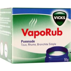 Vicks Vaporub Pommade 1 Pot(S) Polypropylene De 50 G Avec Fermeture De Securite Enfant