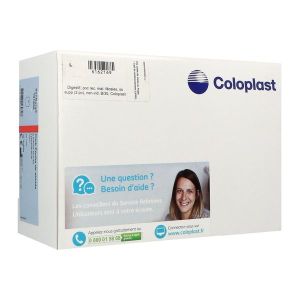 Sensura® Click - Boîte de 30 poches fermées transparentes maxi (550 ml) avec filtre - diamètre 50 mm Référence: 101859