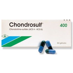 Chondrosulf 400 Mg (Chondroitine Sulfate Sodique) Gelules B/84