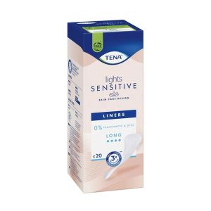 TENA LIGHTS PROTEGE - SLIP LONG Protège-slip adhésif, incontinence urinaire légère, bt 20