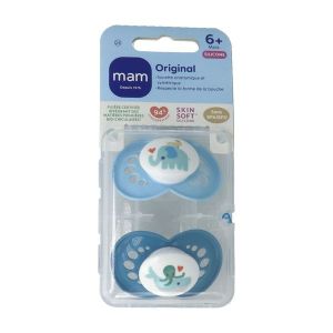 MAM SUC ORIGINAL CLASSIQUE 6+ SIL SUCETTE BOITE 2