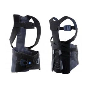 Thuasne Lombastab Dorso Ceinture Dorsale Corset 35 Cm Noir/Bleu T5 1