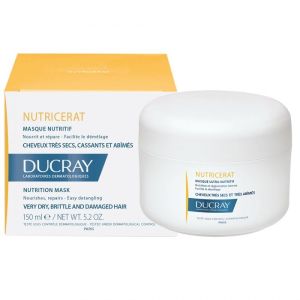 Ducray Nutricerat Masque Nutritif +Shampooing Nutricerat 30Ml Offert Emulsion Pot 150 Ml 1